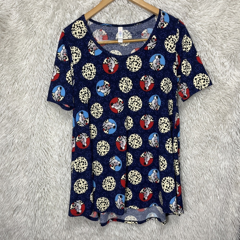 LuLaRoe‎ Disney Perfect-T Short Sleeve Top Size Small - Picture 8 of 14